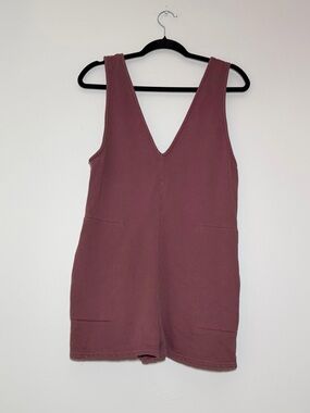 Free People Beach V-Neck Sleeveless Romper
